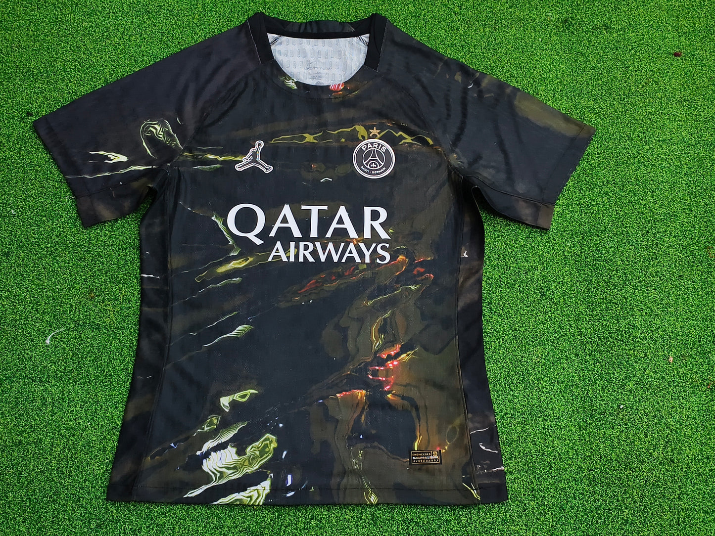 PSG Fourth Shirt 2026/27 (Black Gold) / Jordan Edition