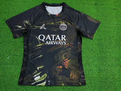 PSG Fourth Shirt 2026/27 (Black Gold) / Jordan Edition
