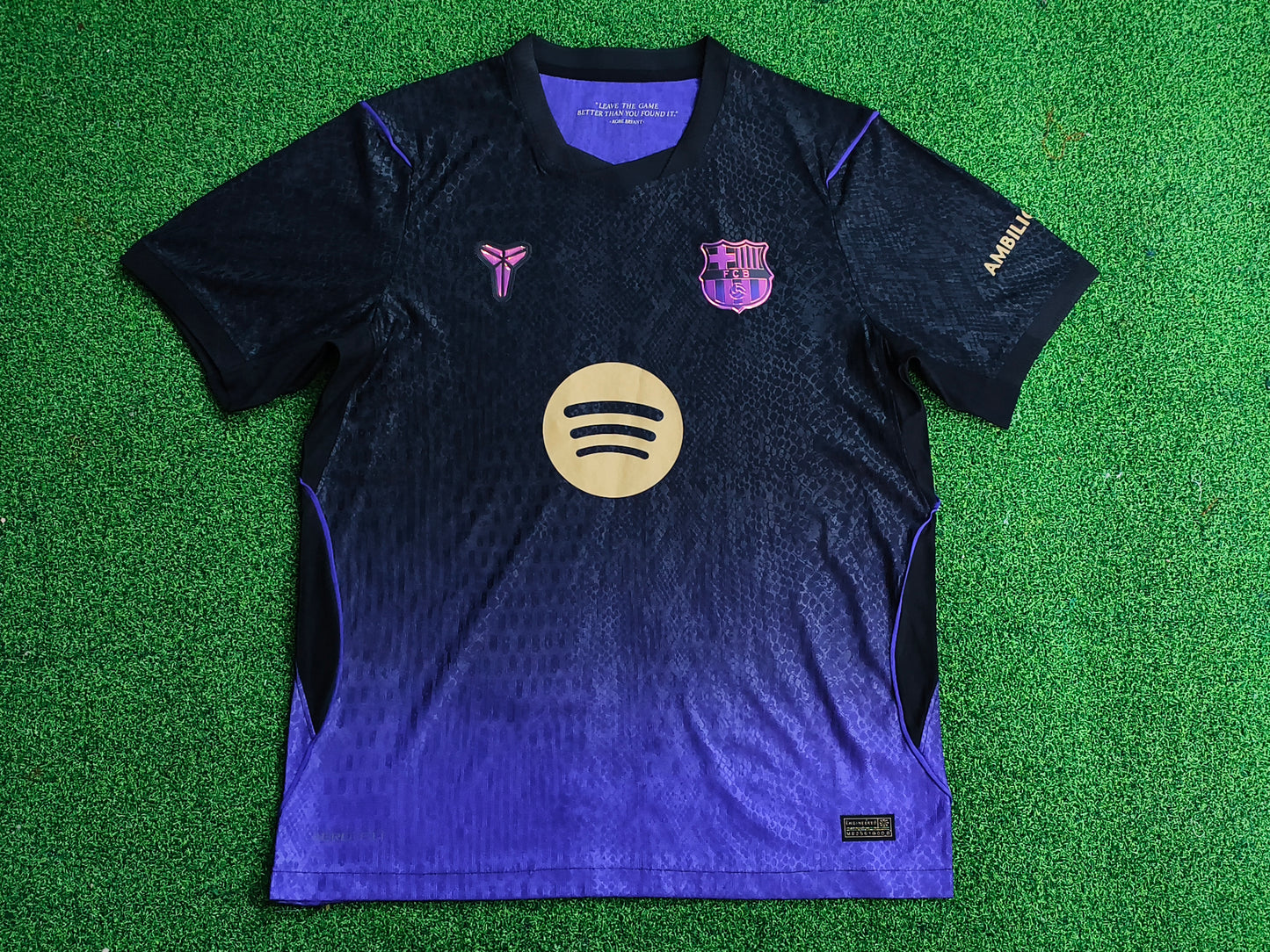 Barcelona Away/Third Shirt 2026/27 (Black Purple)