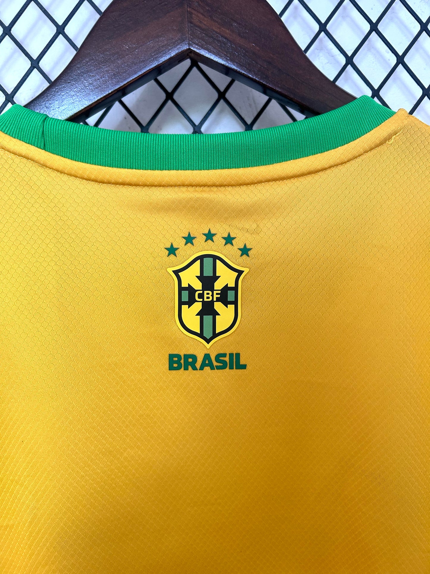 2024 Brazil Special Edition Jesus Yellow Soccer Kit