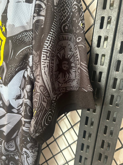 2024 Brazil Special Edition Jesus Black Gray Soccer Kit