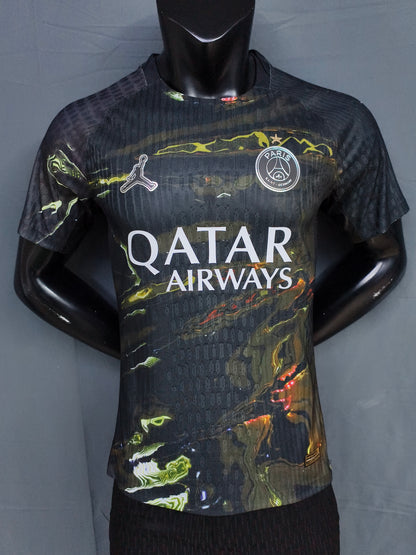 PSG Fourth Shirt 2026/27 (Black Gold) / Jordan Edition