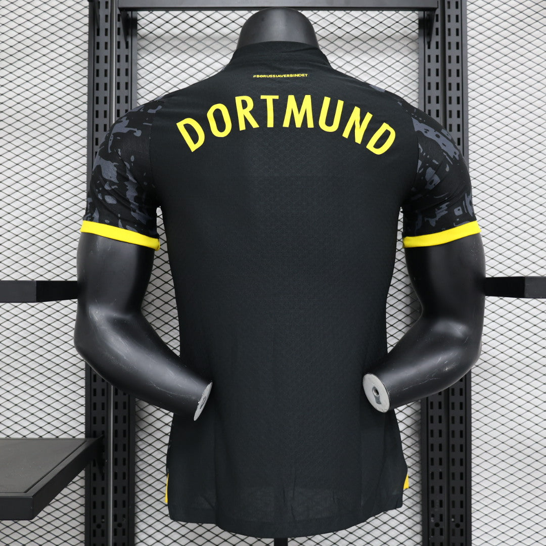 Borussia Dortmund Away Shirt Kit 2023-2024 - Black