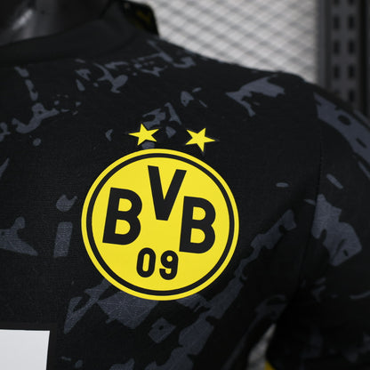 Borussia Dortmund Away Shirt Kit 2023-2024 - Black