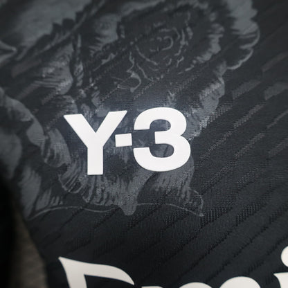 Real Madrid x Y-3 2023/2024 Fourth Black Rose Kit