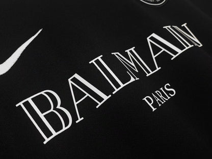 PSG X BALMAIN T-SHIRT BLACK
