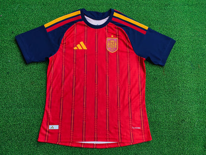 Spain Adidas Home Kit “La Roja Stripes” 2026